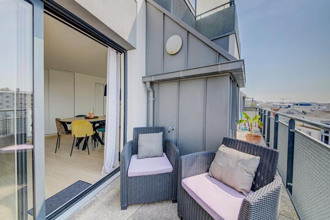 雷恩Le Maginot, T4 De Standing, Terrasse Et Parking公寓 外观 照片